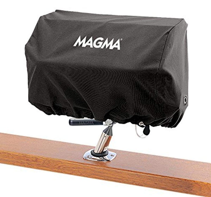 Magma A10-990JB Rectangular Grill Cover | 9"x18" Protective Cover for Magma Grills | Weather-Resistant Boat & RV Grill Cover | Jet Black